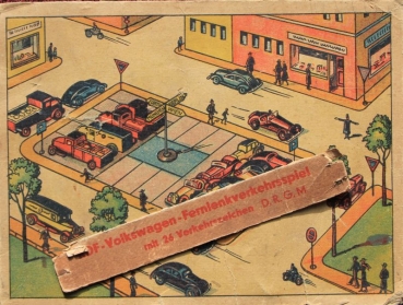 JNF Neuhiel Volkswagen Kdf 1939 "IN 35" Tinmodel with Frictiondrive and original boxtop (1316)